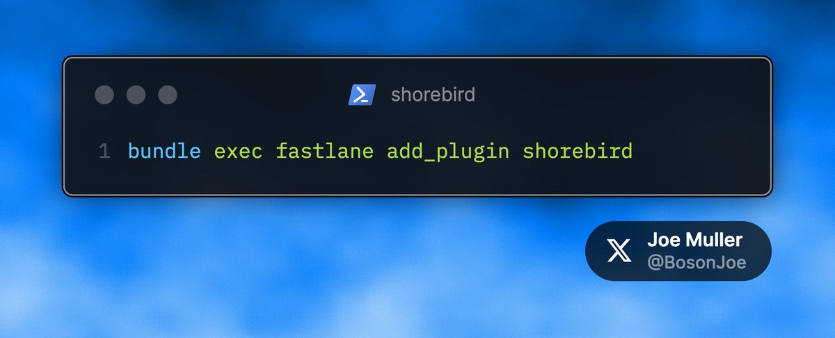 Today's the day I add Shorebird to my Fastlane files

These app store times are giving me ulcers