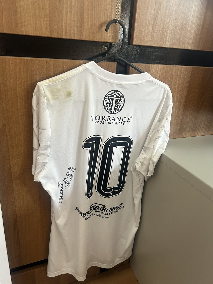 Chance to win Robbo’s 4 minute hat trick shirt from the Raith Rovers away win.

All money raised goes towards our social media budget.

100 teams 
£6 a number 
2 for £10
5 for £20

Help support your local club.

Comment which team/teams you would like.