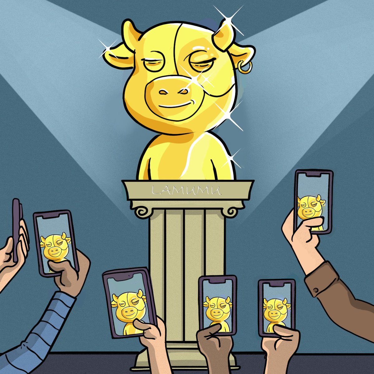 crypto_king003's tweet photo. Some treasures belong in vaults…
But this one? It belongs in your wallet. 🪙✨
Presenting the golden LAMUMU immortalized in the museum of essentials.
Not just art. Not just an NFT. This is history waiting to be owned.
@commondotxyz  @lamumudotxyz
#commondotxyz https://t.co/ZcqebruIgO
