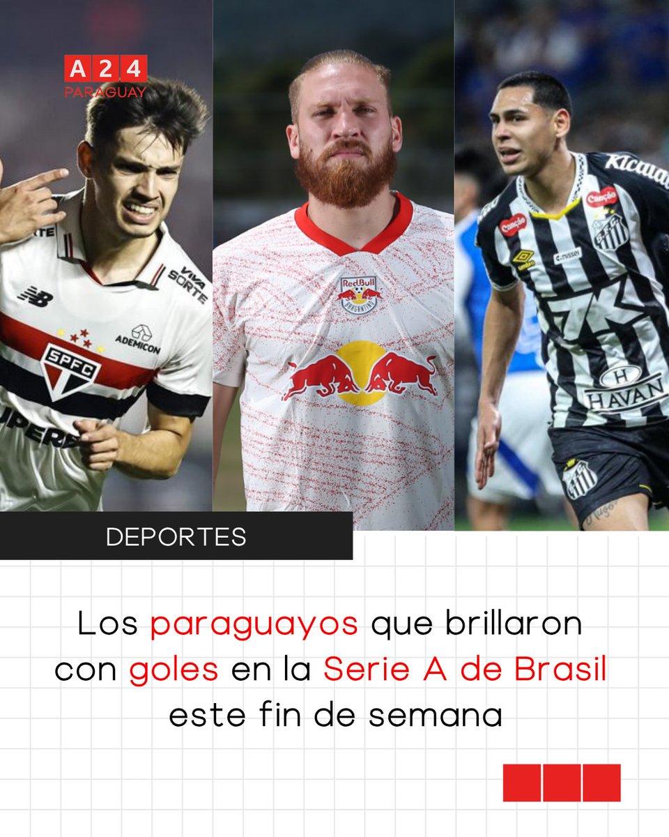 🔥 Gustavo Caballero aportó con gol y asistencia en la remontada de Santos frente a Cruzeiro, ayudando a su equipo a alejarse de la zona de descenso.

#a24noticiaspy #deportes #a24compy