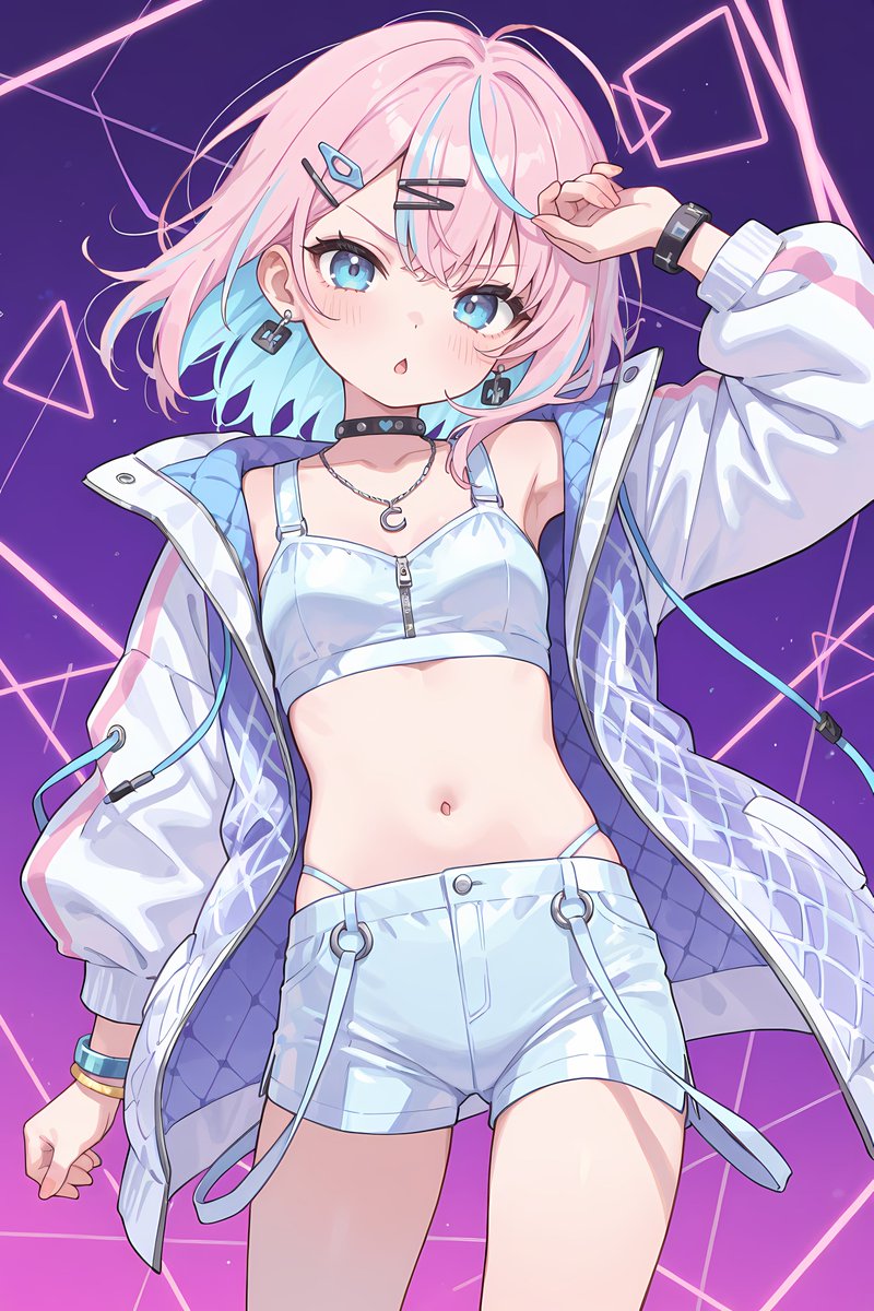サイバー？みとちゃん
#AIイラスト #結城みと