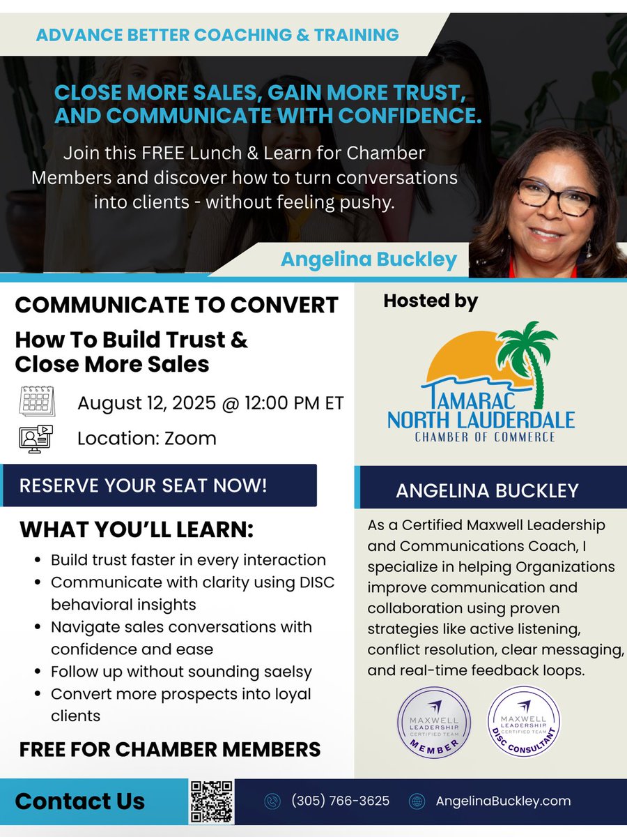 Tamarac North Lauderdale Chamber of Commerce (@tnlcoc) on Twitter photo Sign up and join us for lunch and learn tomorrow TNLCOC.org
<a href="/TamaracTalk/">Tamarac Talk</a>
<a href="/CityofTamarac/">City of Tamarac</a>
@MaragteNews
#Tamarac #NorthLauderdale Sign up and join us for lunch and learn tomorrow TNLCOC.org
<a href="/TamaracTalk/">Tamarac Talk</a>
<a href="/CityofTamarac/">City of Tamarac</a>
@MaragteNews
#Tamarac #NorthLauderdale