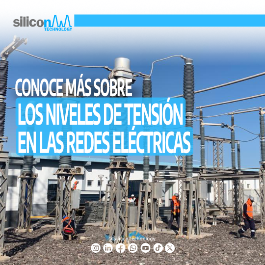 _silicontech's tweet image. Conoce más sobre los distintos niveles de tensión en las redes eléctricas: baja, media y alta.
En #SiliconTechnology tenemos soluciones para todos los niveles.
📩 ltambra@silicon.com.pe
📲 +51 960 580 001
#RedesEléctricas #MediaTensión #AltaTensión #SolucionesEnergéticas