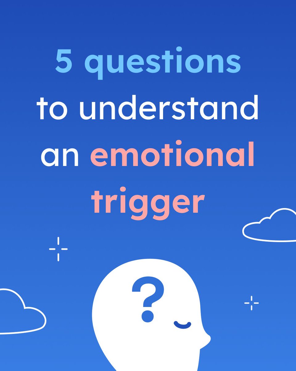 EquanimaApp's tweet photo. A trigger isn’t the enemy. It’s a story simply trying to get your attention 👋

These 5 questions help you name what’s happening and respond from a more grounded place.

💙

#checkinwithyourself #eqmatters #emotionaltools #feeltoheal #emotionalclarity #mentalhealthsupport #journaling #selfawareness #selfcare #triggerpoint