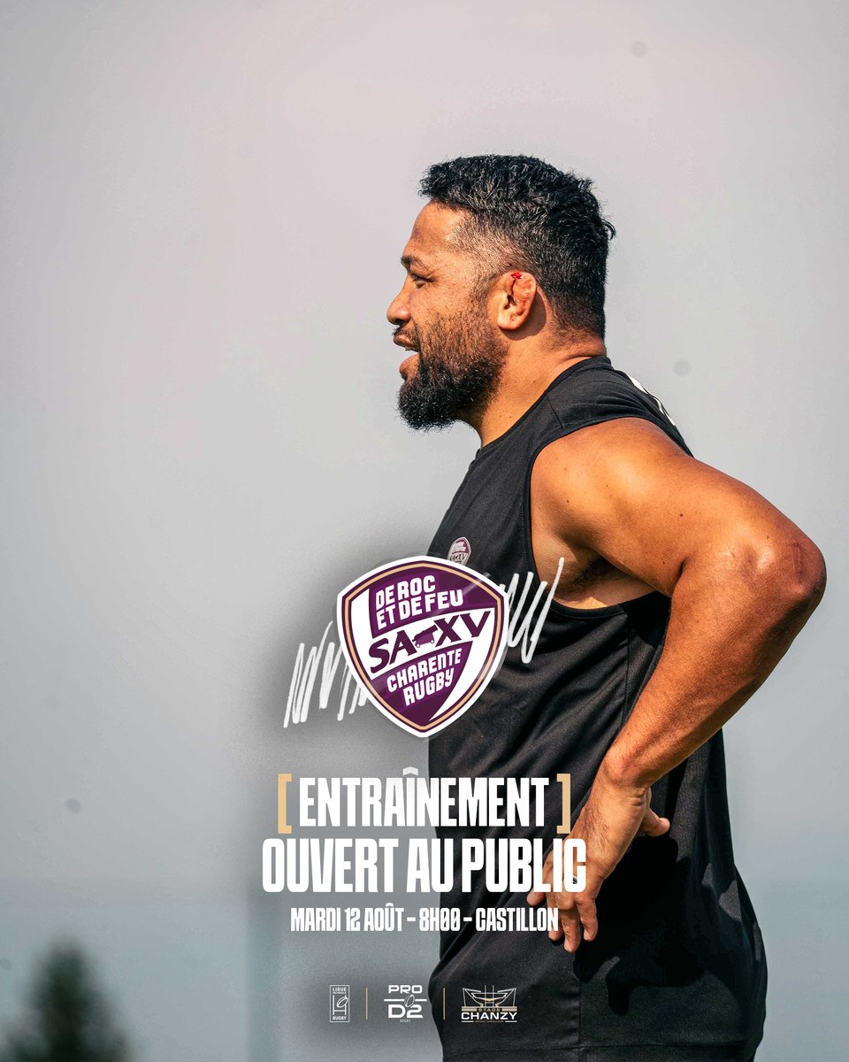 Entraînement 𝙤𝙪𝙫𝙚𝙧𝙩 𝙖𝙪 𝙥𝙪𝙗𝙡𝙞𝙘 😍
Rendez-vous demain matin à 8h00 à Castillon ✌️