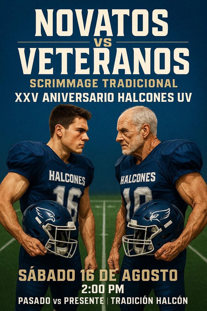 mundodelovoide's tweet photo. Este sábado el tradicional novatos vs. veteranos de @HalconesUVfba  #FirmesYDignos https://t.co/BTMx5OaZP5