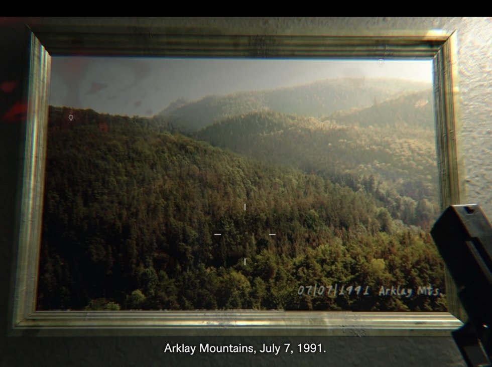 ReHazard9's tweet image. Apparently, the Baker family visited Raccon City at some point, as shown by a picture of the Arklay Mountains found in the main house. Cool connections.

#REBHFun #RENET #RE7 #GamingCommunity