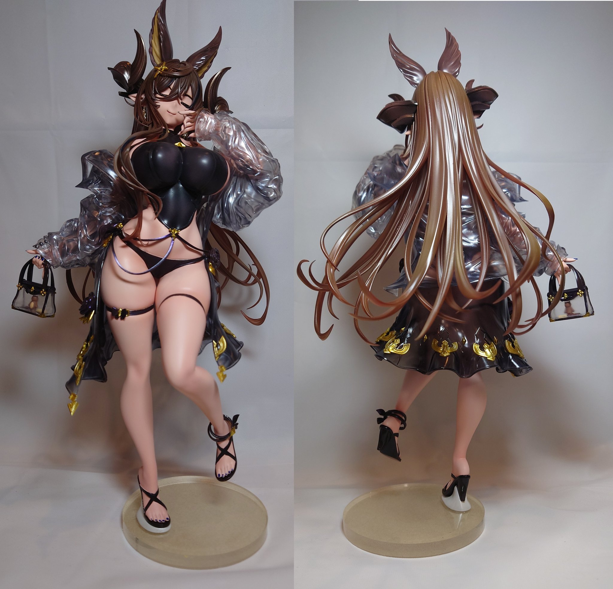 直火ジンネマン　水着ガレヲン ガレージキット グランブルーファンタジー Yahoo!オークション - 直火ジンネマン 1/7 水着ガレヲン