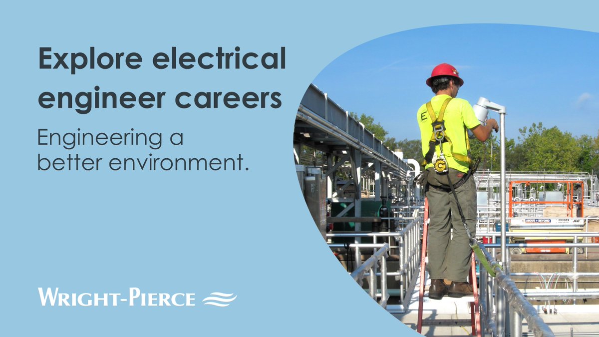 Wright_Pierce's tweet photo. A vital part of many projects at Wright-Pierce is the electrical design of systems. We are seeking an entry electrical engineer to join our team and assist in our goal of engineering a better environment.

Learn more here >> https://t.co/4BQv6azAzA #WPCareers #TheWrightPlace https://t.co/dx7NoUeC6c