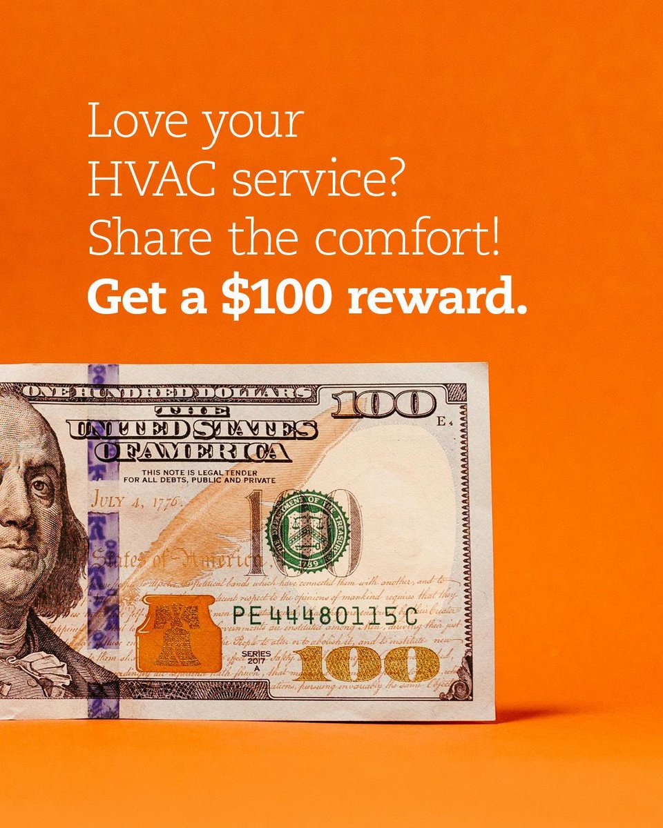 Love your HVAC service? Share the comfort! Refer a friend, neighbor, or family member to Petro Home Services and you’ll both get a $100 account credit when they sign up. No limits! Just rewards for spreading the word! petro.com/contact-petro/… #ReferralRewards #PetroCares