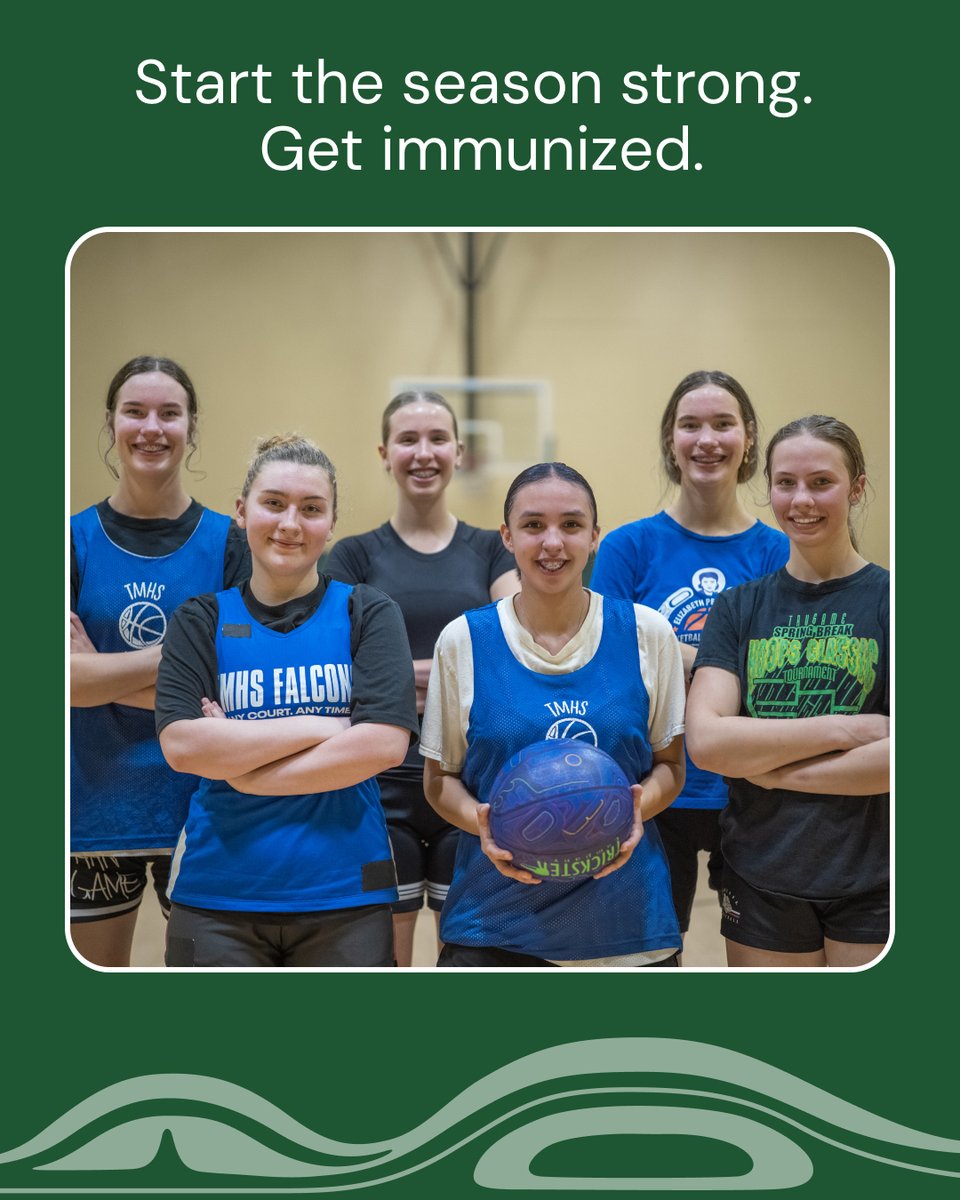 As you check off your back-to-school list, remember that your child’s health is even more vital than their supplies.

A physical and up-to-date immunizations are simple ways to help ensure a safe, healthy start to the year for your child and their teammates.

For easy access to