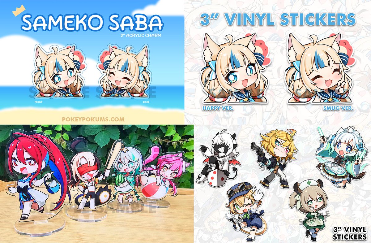 📢 SHOP ANNOUNCEMENT 📢

My online store will be opening THIS WEEKEND!! 🥳

✨ AUG 16TH - 23RD ✨
The store will open at 3 PM (PST), and stay open for a week!

NEW TO THE STORE:
🆕 Dioramas
🆕 Standees
🆕 Charms
🆕 Stickers
🆕 Prints

1/2