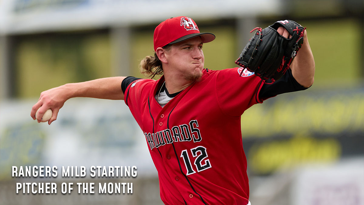 Caden Scarborough turned it up in July with a 1.40 ERA and 23 strikeouts in 19.1 IP!
