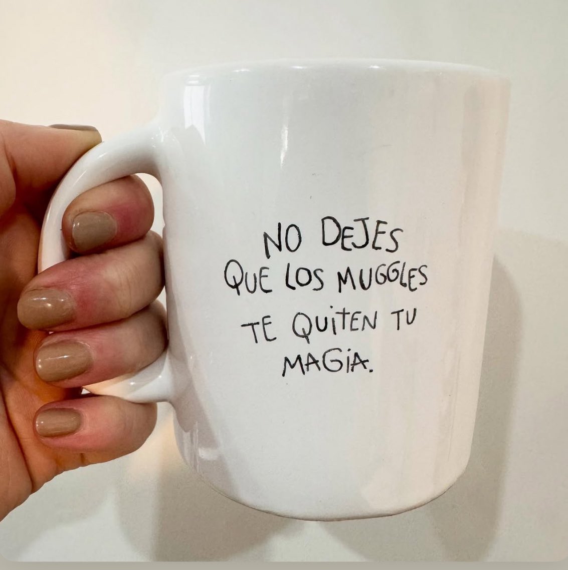 Necesito esta taza.