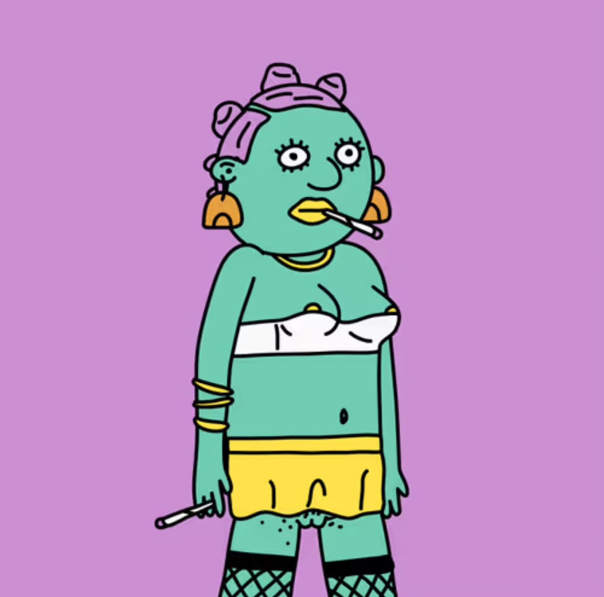 galore_kid's tweet photo. Still love this collection. It’s @TheWeirdosNFT by @GHOSTBREATH1 

The special ones, series 1,2,3 links below all have their own lore to read. They are funny, cool selected pallet of colours, and for the adult audience with insider jokes and references.

Still spark joy. https://t.co/ectgbOSYwu