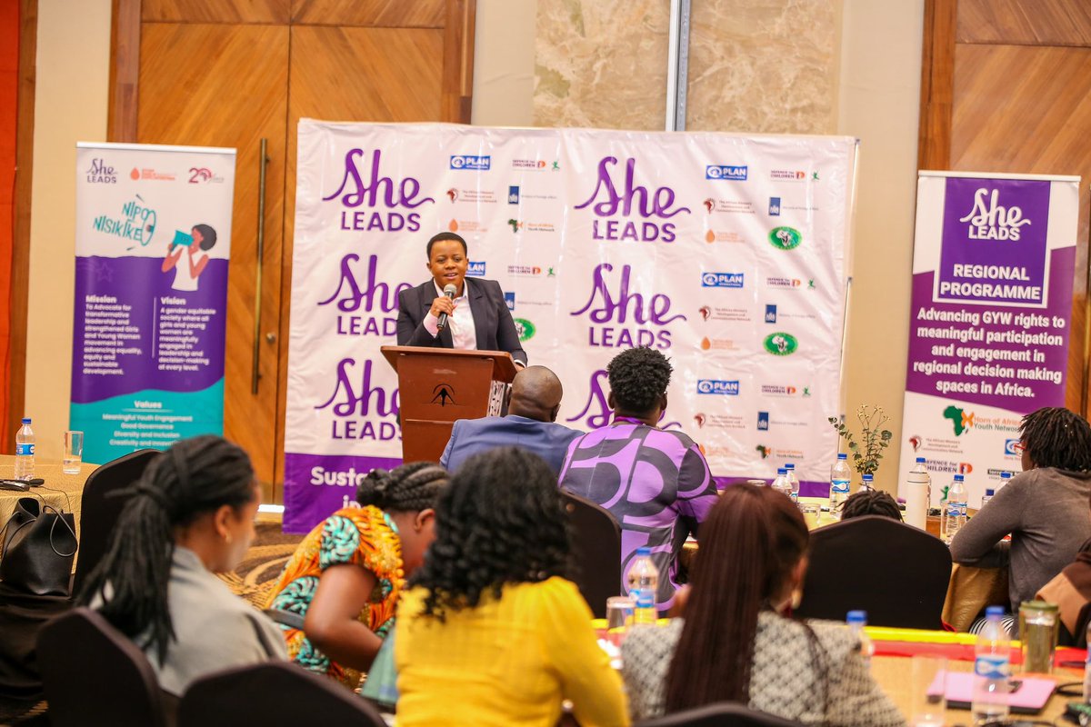 HornofAYN's tweet photo. Africa will rise when women lead with courage, action &amp; purpose.’ Dr. Aurelia Rono, Principal Secretary for Parliamentary Affairs within the Office of the Prime Cabinet Secretary (OPCS) GYW to speak boldly, act decisively &amp; work with HeForShe allies to transform Africa. #SheLeads https://t.co/B5GzrUMCAP