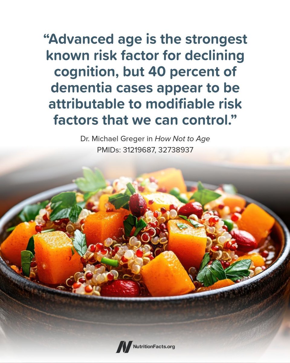 nutrition_facts's tweet photo. Stricter adherence to the MIND diet was associated with a 53 percent reduction in risk for Alzheimer’s disease. https://t.co/aR9z3vqs8O https://t.co/AChZtPrI55