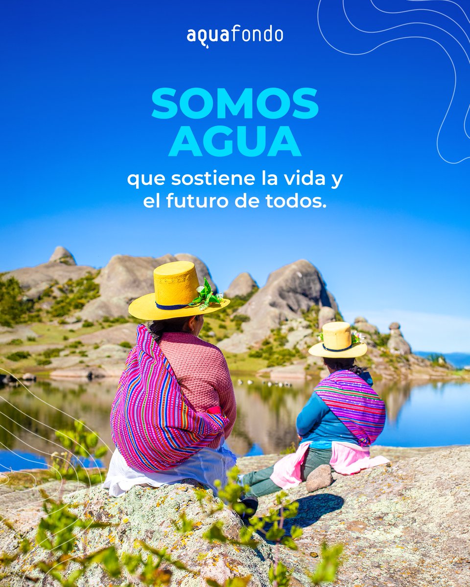 💧 El agua nos une desde donde nace hasta donde la vivimos

Cada gota que cuidamos mantiene viva la naturaleza y nuestras comunidades.

🌿 Protegerla es proteger la salud, la vida y el futuro que compartimos.

Porque al cuidar el agua, nos cuidamos a nosotros mismos.

#SomosAgua