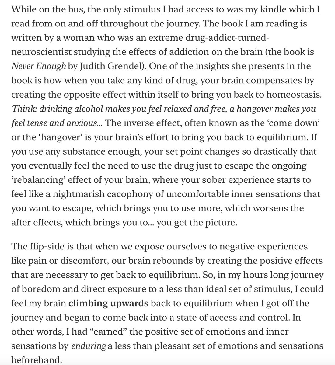 embrace discomfort to reclaim your mind: