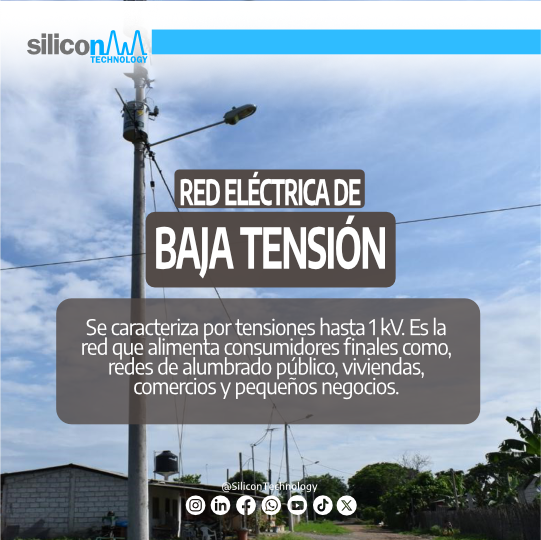 _silicontech's tweet image. Conoce más sobre los distintos niveles de tensión en las redes eléctricas: baja, media y alta.
En #SiliconTechnology tenemos soluciones para todos los niveles.
📩 ltambra@silicon.com.pe
📲 +51 960 580 001
#RedesEléctricas #MediaTensión #AltaTensión #SolucionesEnergéticas