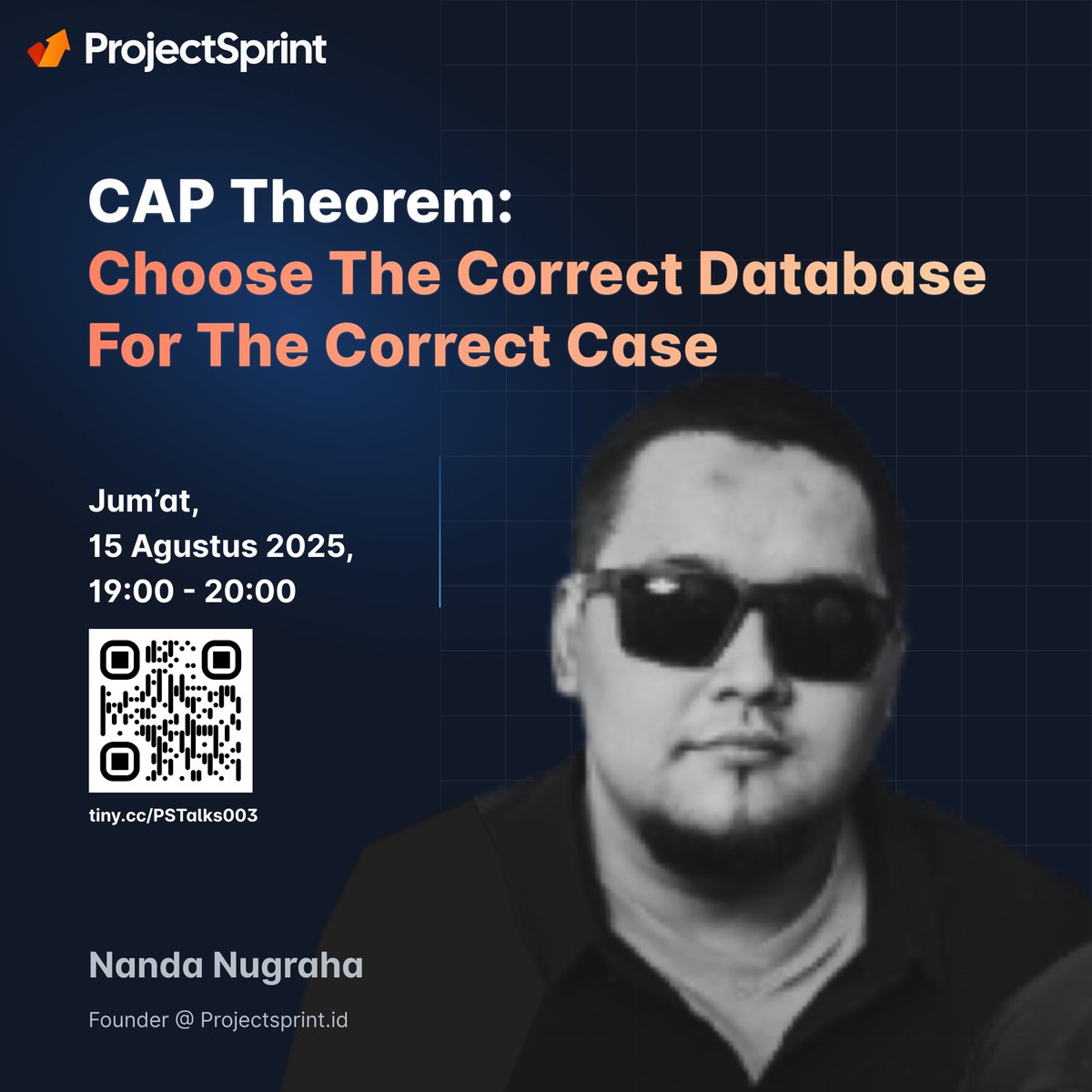 projectsprintID's tweet photo. Di ProjectSprint, ngga hanya kalian diberikan challenge, tapi juga guidance dari para professional, penasaran mereka kayak gimana? 

Yuk langsung aja ikut talks kita! https://t.co/t6H11UbEAo