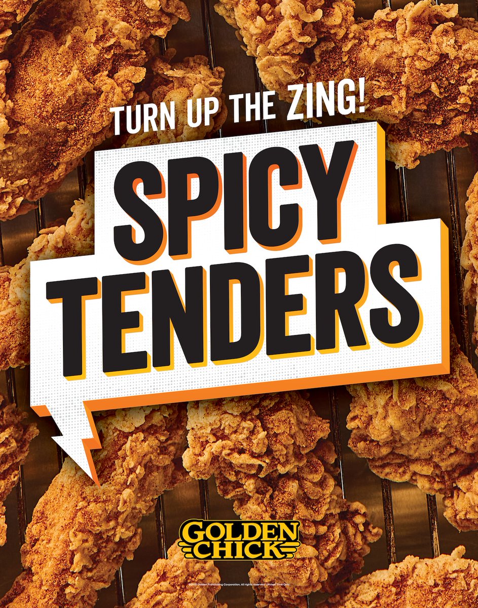 It's Monday. Let's get this week started with something spicy! Golden Chick Spicy Tenders - get some.

Photo by @gregmilanostudios #advertisingfoodphotography #Dallasfoodphotographer #fastcasualfoodphotographer