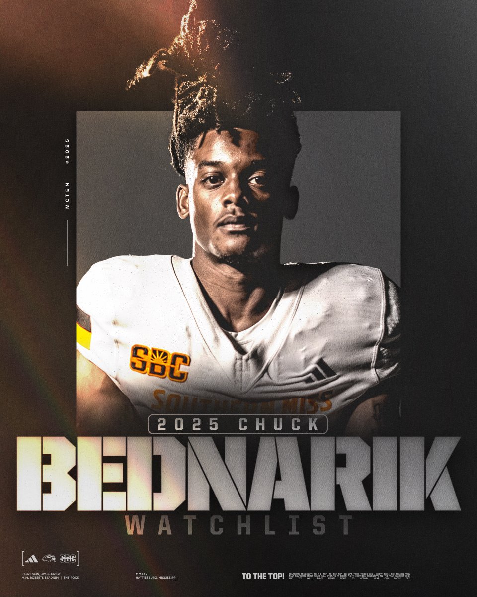 Southern Miss Football (@southernmissfb) on Twitter photo The hype around 1β£ is real βΌοΈ
<a href="/thareal_2/">Joshuah Moten</a> has been named to the Chuck Bednarik Award Watch List
#FlipTheScript | #SMTTT The hype around 1β£ is real βΌοΈ
<a href="/thareal_2/">Joshuah Moten</a> has been named to the Chuck Bednarik Award Watch List
#FlipTheScript | #SMTTT