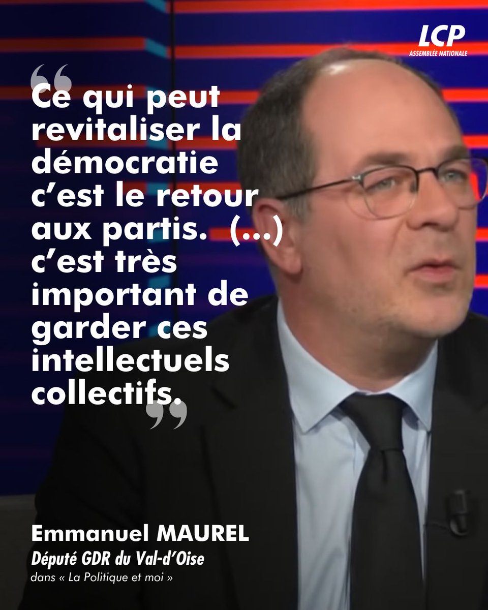 💬"Vous verrez c'est moderne", affirme <a href="/emmanuelmaurel/">Emmanuel Maurel</a> sur l'apport des partis politiques dans notre démocratie.

👉Le député GDR du Val-d'Oise, était l'invité de <a href="/clementmeric/">Clement Meric</a> dans #LaPoletMoi