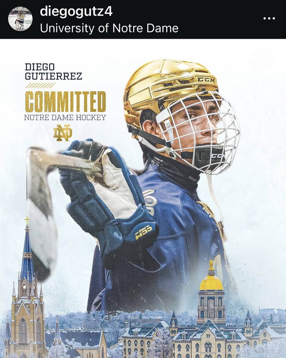 4.5⭐️ 2009 RF Diego Gutierrez to <a href="/NDHockey/">Notre Dame Hockey</a> 
From <a href="/SSM_Athletics/">Shattuck-St. Marys Athletics</a> ➡️ <a href="/USAHockeyNTDP/">USA Hockey’s NTDP</a> 

NZ's 13th Ranked 2009 in North America: neutralzone.com/2025/08/01/top…

👤neutralzone.com/player/diego-g…