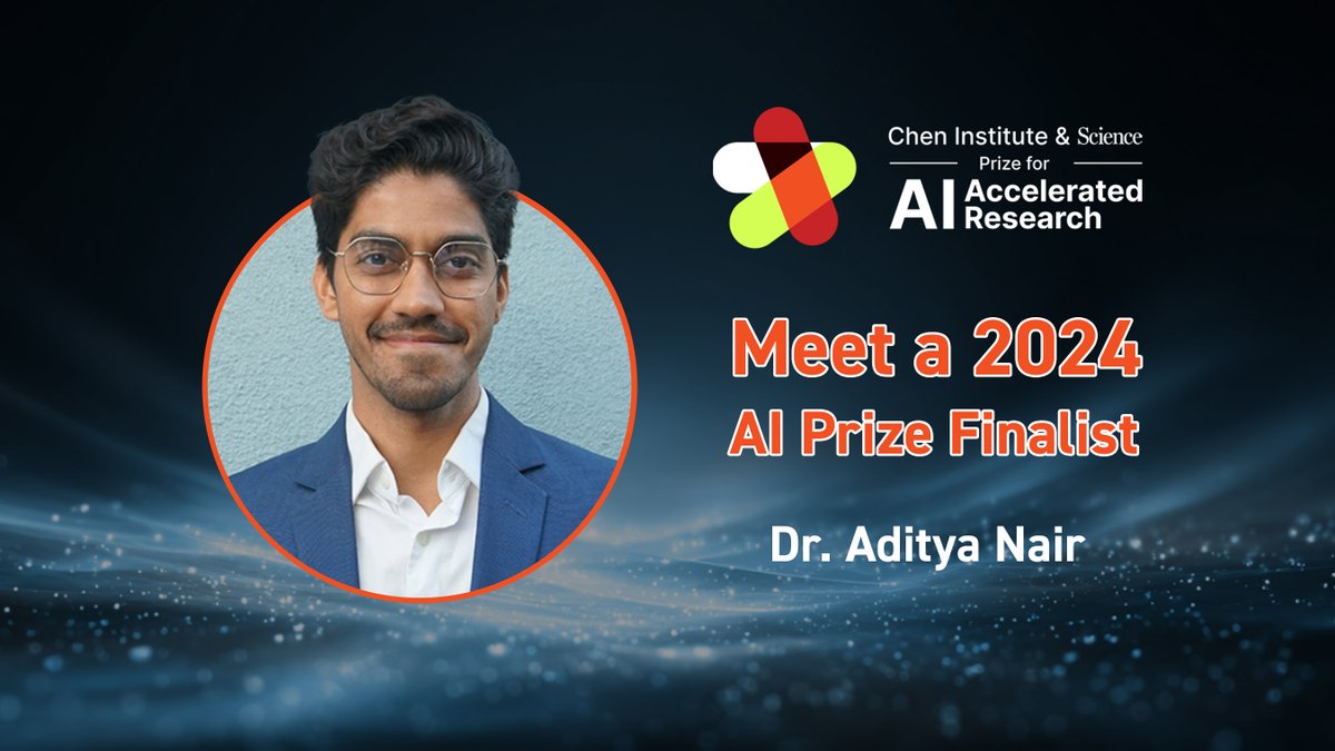Tianqiao & Chrissy Chen Institute (@cheninstitute) on Twitter photo We are proud to spotlight 2024 AI Prize finalist <a href="/neuronair/">Aditya Nair ~ ആദി</a>, who is uncovering patterns in brain activity using machine learning. Watch this video to learn more about his work and journey: bit.ly/4omqevQ We are proud to spotlight 2024 AI Prize finalist <a href="/neuronair/">Aditya Nair ~ ആദി</a>, who is uncovering patterns in brain activity using machine learning. Watch this video to learn more about his work and journey: bit.ly/4omqevQ