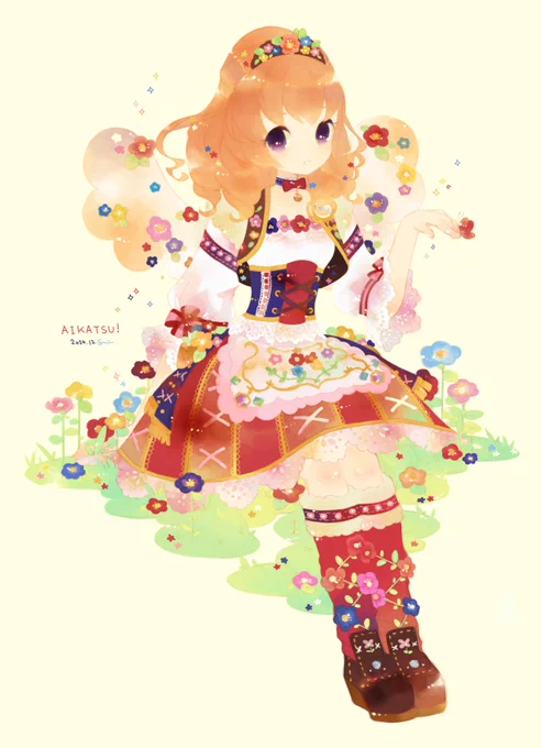 アイカツのファンアート絵見返していたら 10年…11年前…だ…!