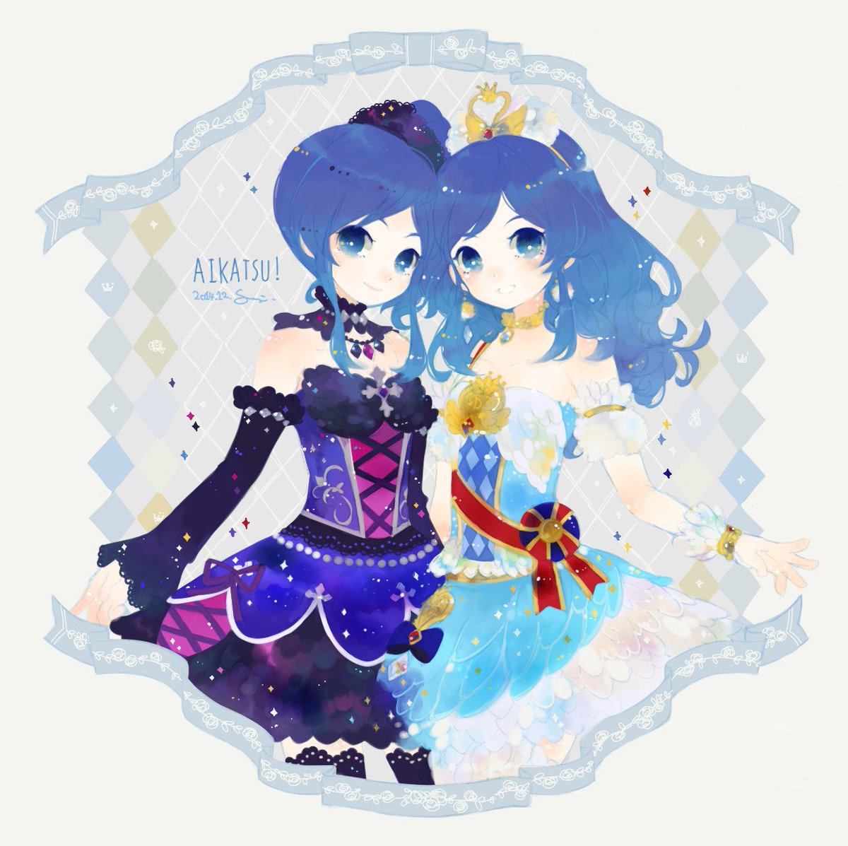「アイカツのファンアート絵見返していたら 10年…11年前…だ…!」|すみすのイラスト