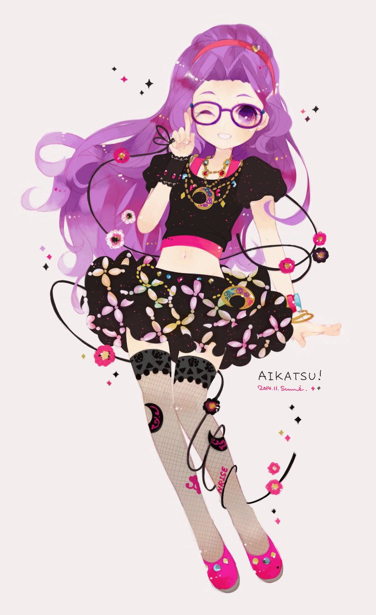 「アイカツのファンアート絵見返していたら 10年…11年前…だ…!」|すみすのイラスト