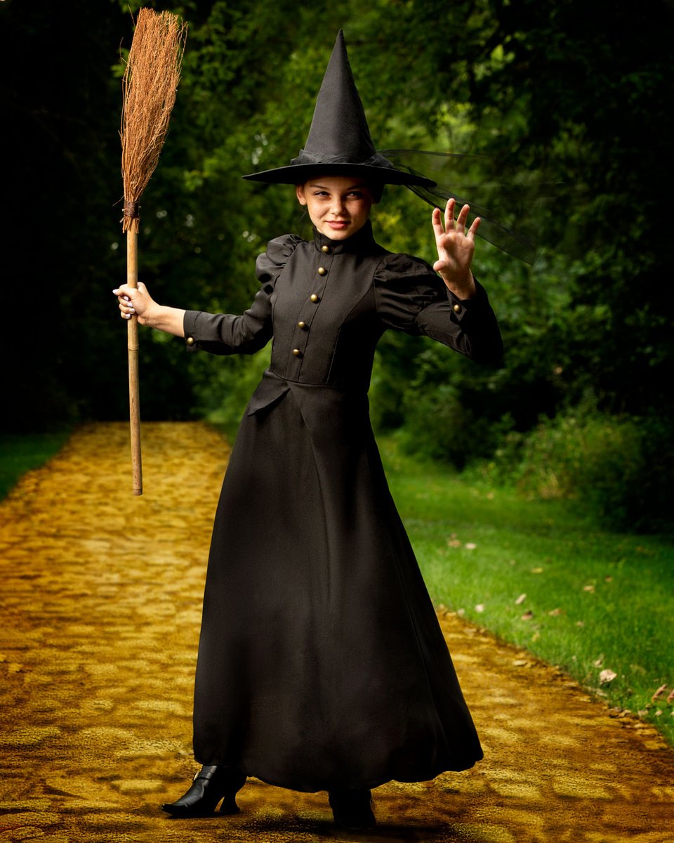 She’s not just wicked—she’s iconic. 🧹✨ This classic witch costume is ready to own the Yellow Brick Road and the costume contest.

ow.ly/AHgu50WBtwH