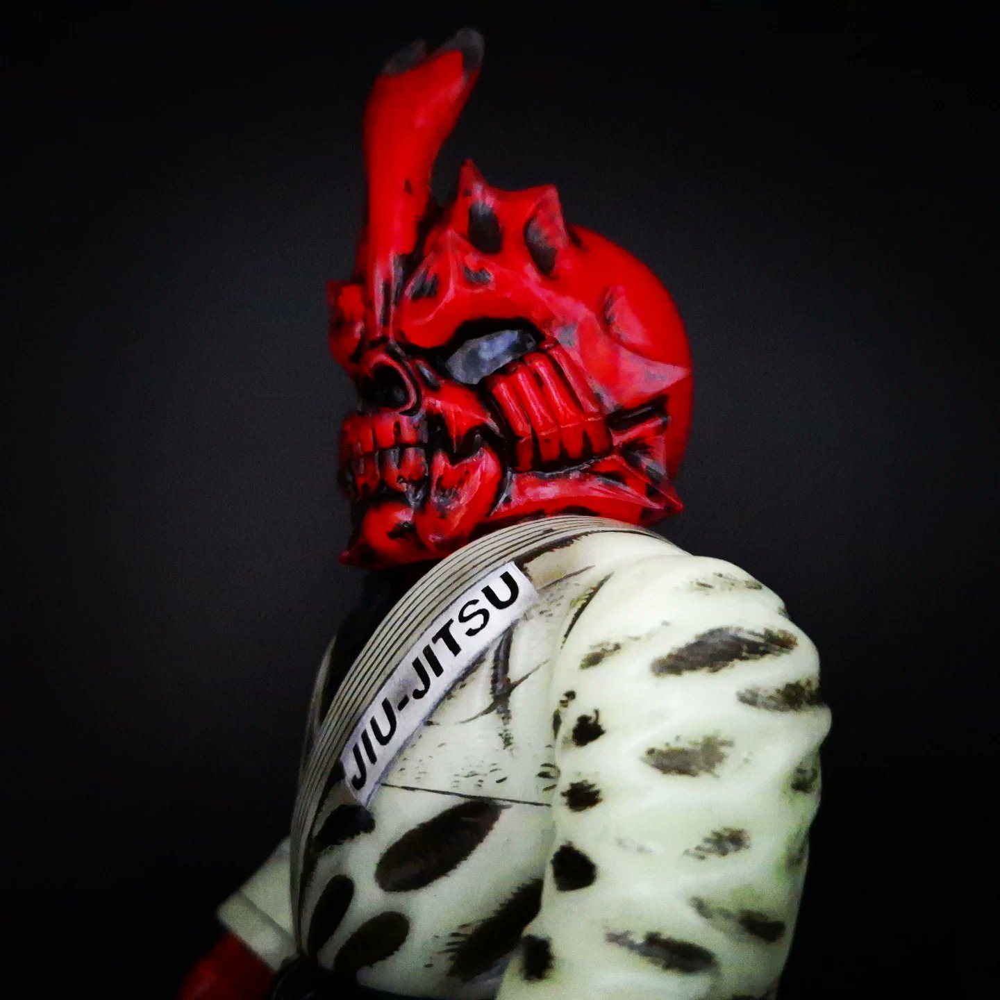 RED SHARK 柔術片目クマ 1stカラー ソフビ レッドシャーク