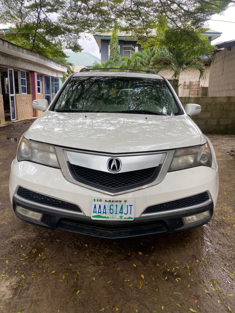 AmTunia's tweet photo. Acura MDX 2011 Just 8 months Used
White color smooth engine, chilling AC, perfect transmission, low mileage, paper still valid First body 
Buy and drive nothing to fix 

*Going for 8.5m*
Buyer settles 200k
Ada George, PHC
Call/Whatsapp: 09124383042 https://t.co/FuaQDZSZ1L