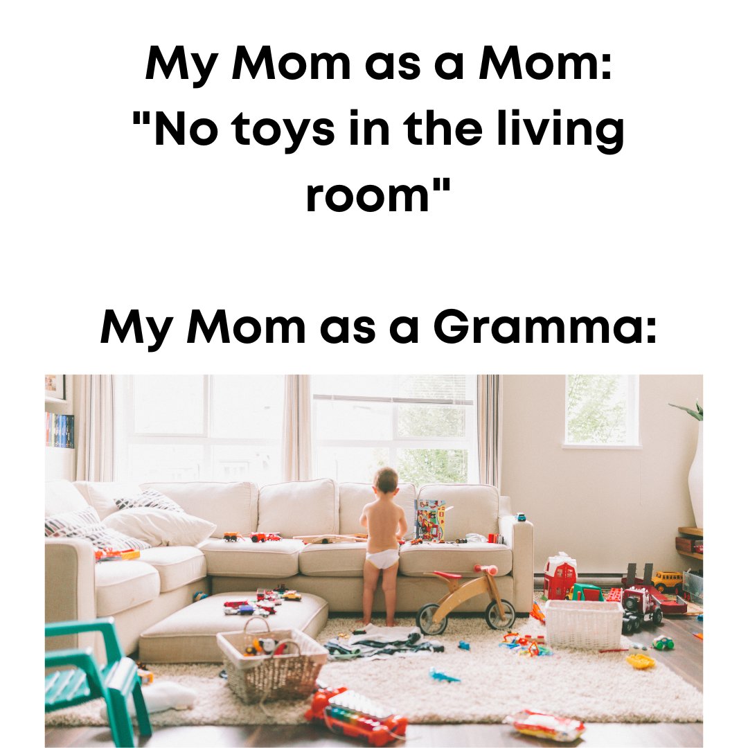 MySmartHandsLP's tweet image. When Mom becomes Grandma, the living room becomes a playground! #GrandmaLife #PlaytimeFun