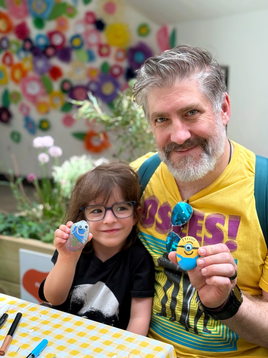 putneyexchange's tweet photo. We loved seeing everyone at our stone painting event. Your creativity turned stones into art. Stay tuned for more crafty fun coming up this month in the Summer Garden!
#putneyexchange #putneyevents #putneysummerevents #stonepainting #craftworkshop #communityfun #getcreative https://t.co/PelHL1vcwL