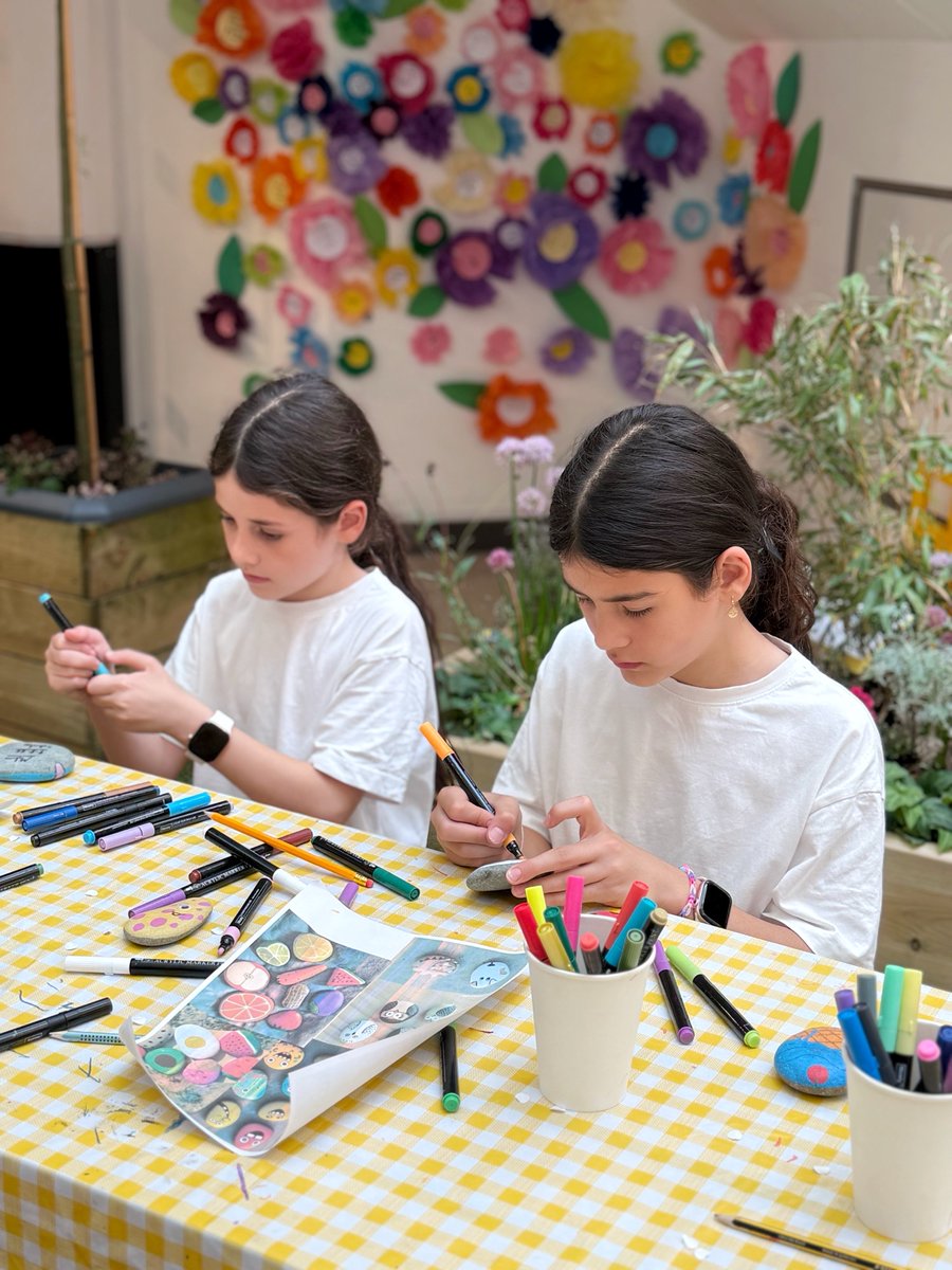 putneyexchange's tweet photo. We loved seeing everyone at our stone painting event. Your creativity turned stones into art. Stay tuned for more crafty fun coming up this month in the Summer Garden!
#putneyexchange #putneyevents #putneysummerevents #stonepainting #craftworkshop #communityfun #getcreative https://t.co/PelHL1vcwL