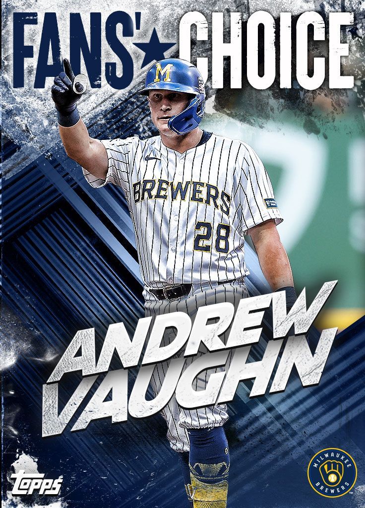 🔥 Andrew Vaughn powers the Brewers' hot streak to earn this week's Fans' Choice feature! #BUNT25 #ThisIsMyCrew

🗞️ More: buff.ly/zs2fqgU