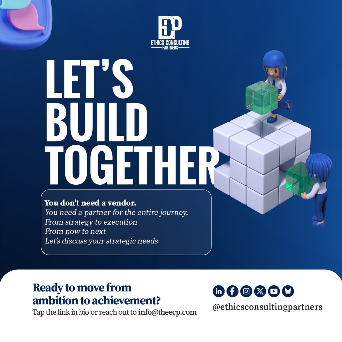 EthicsPartners's tweet photo. Your future starts today. Tap the link in bio or reach out to info@theecp.com #ECP #TransformYourBusiness https://t.co/96khOLFBTV