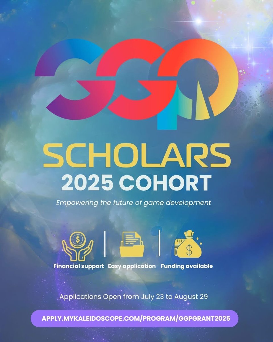 Our friends at Gay Gaming Professionals have opened up applications for their Grant for Game Development, Esports, and Content Creation! 

Learn more and apply now: apply.mykaleidoscope.com/program/GGPGra…