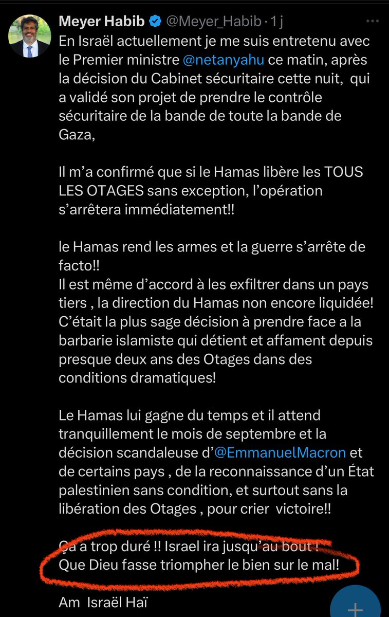 Aymeric Caron (@caronaymericoff) on Twitter photo En tant que député, je dépose un article 40 auprès de la Procureure de la République de Paris pour apologie de crimes de guerre et crimes contre l’humanité contre <a href="/Meyer_Habib/">Meyer Habib</a> qui soutient le génocide à Gaza, le nettoyage ethnique, la famine, et se vante dans ce tweet de sa En tant que député, je dépose un article 40 auprès de la Procureure de la République de Paris pour apologie de crimes de guerre et crimes contre l’humanité contre <a href="/Meyer_Habib/">Meyer Habib</a> qui soutient le génocide à Gaza, le nettoyage ethnique, la famine, et se vante dans ce tweet de sa