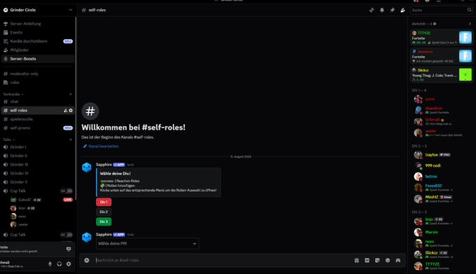 Wer auf Grinder Dc will dm mich brauchen leute die grinden ranked , sessions ect .