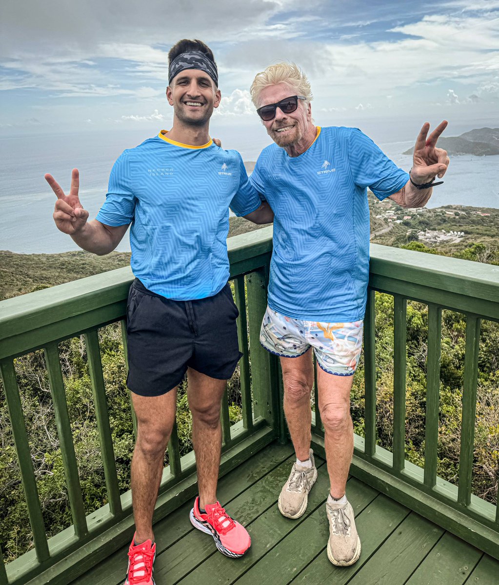 I just co-hosted a retreat with Richard Branson on Necker Island.

Here are 7 powerful learnings from the week:

(warning: long post, bookmark this)

1. You’re judged by your peaks, not your sums.

One of the highlights of the experience was getting to spend time with ​Adam Grant