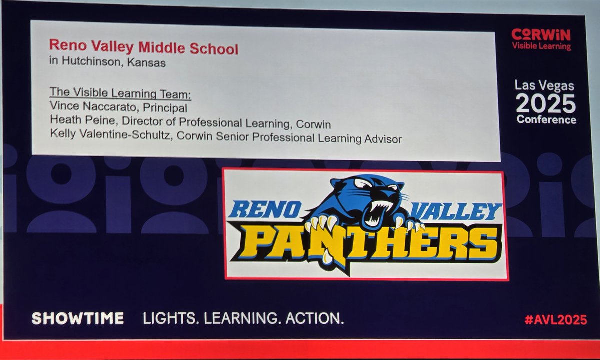 Looking forward to working with <a href="/USD309/">USD 309 Nickerson</a> teachers tomorrow and celebrating Reno Valley Middle School for earning the #VisibleLearning Associate Award at #AVL2025! RMS is among the first schools in Kansas ever to receive this honor, and one of just 39 in the U.S. and 65 worldwide!