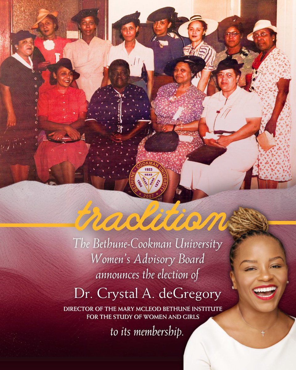Honored to join B-CU’s century-old Women’s Advisory Board, carrying forward Dr. Mary McLeod Bethune’s legacy!

Mummy on a Teddy Roosevelt quote:
“Smart, but it wasn’t his blood on the battlefield.”

She’s right. Words inspire, but real service demands skin in the game. #HerDue