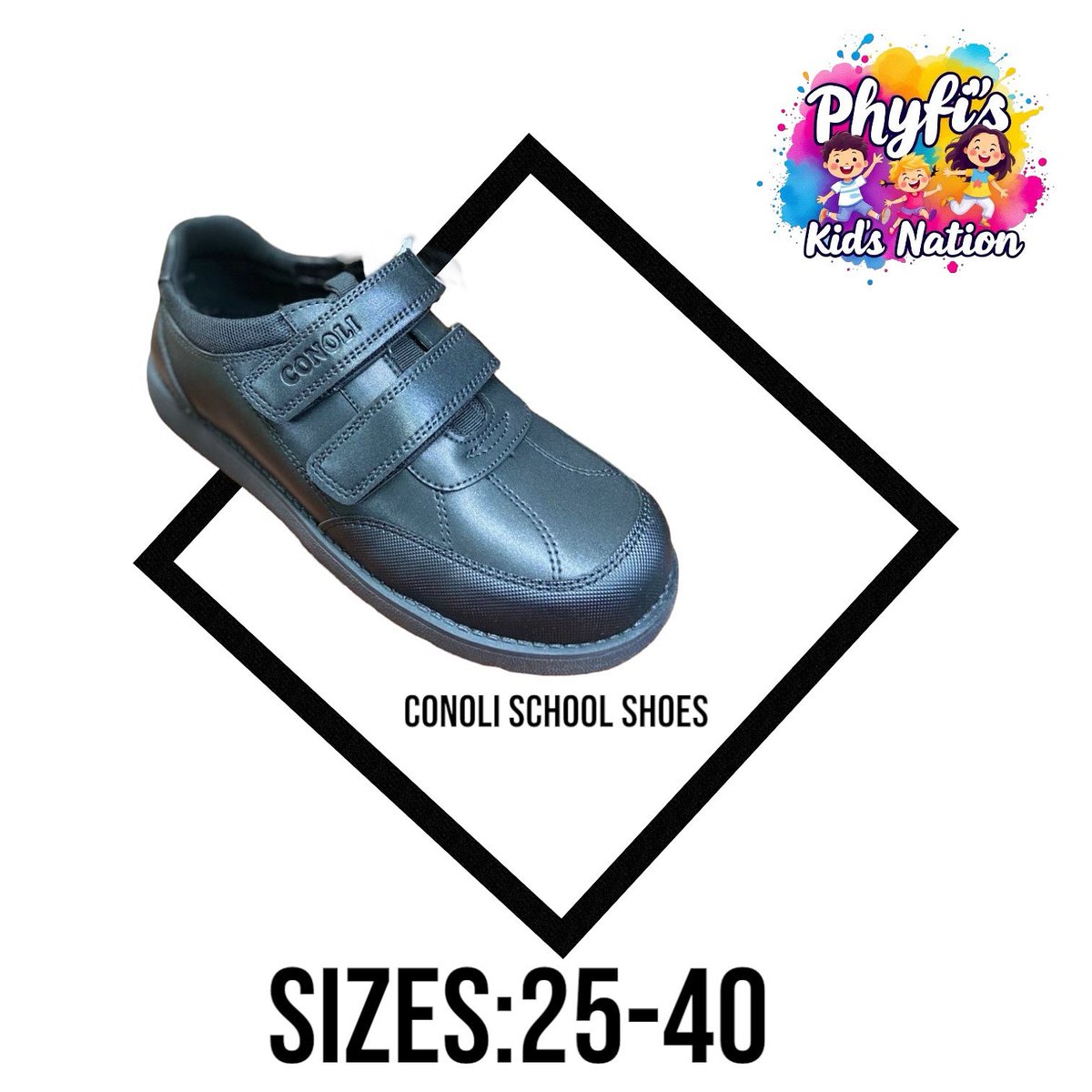 KIDS' SCHOOL SHOES ARE AN ESSENTIAL PART OF THEIR BACK-TO-SCHOOL GEAR.
WHEN IT COMES TO SELECTING THE RIGHT PAIR, THERE ARE NUMEROUS OPTIONS AVAILABLE BUT CONOLI IS THE BEST.
FOR ORDERS CALL/WHATSAPP +256772417344/0701186919