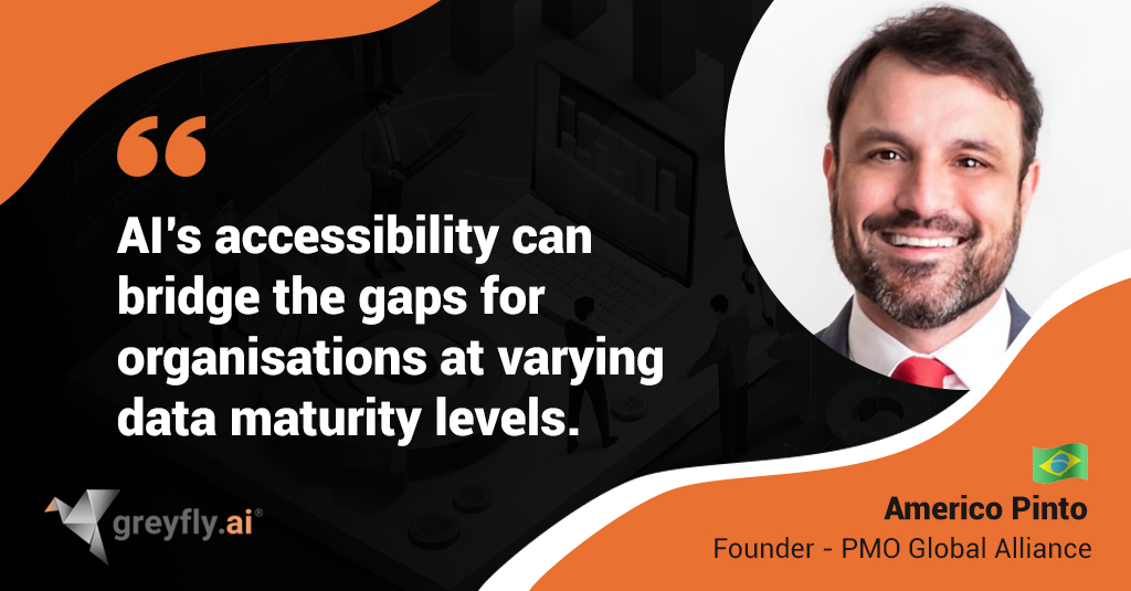 #AI's accessibility empowers organizations regardless of their data maturity, enabling even those with minimal expertise to leverage advanced analytics and insights.  greyfly.ai/can-ai-increas…
#projectmanagement #machinelearning #artificialintelligence