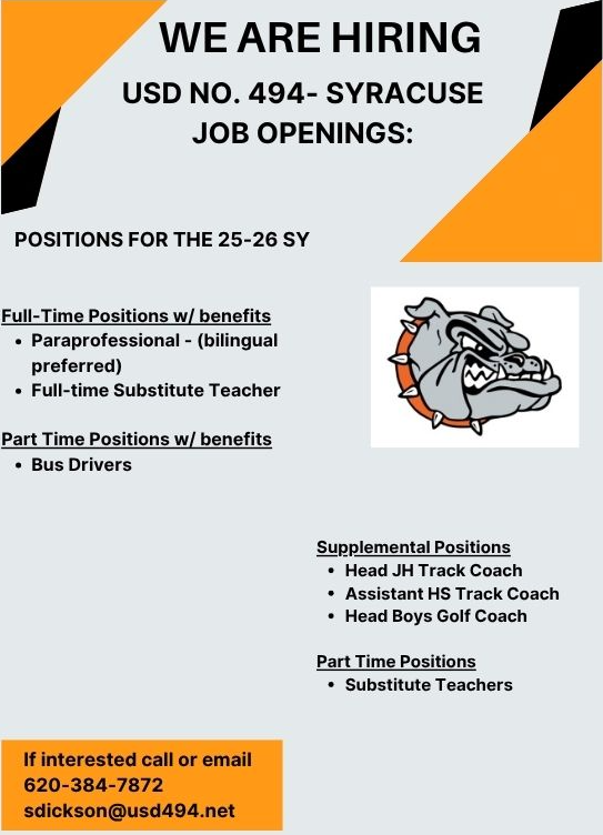 USD494 Syracuse School District tweet media